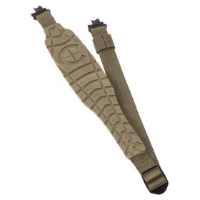 Caldwell Max Grip Sling with Adjustable Overmolded Strap (Flat Dark Earth) - 20â€³ to 41â€³