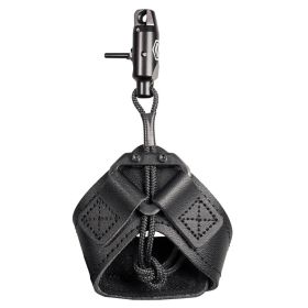 Scott "Quick-Shot" Buckle Strap Leather Single Caliper Bow Release Black