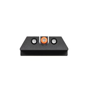 Night Fision Night Sight Set for CZ-USA P-07/P-09 Orange Tritium Front Ring/U-Notched Tritium Black