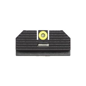 Night Fision Night Sight Set for Glock 17/19/34 Yellow Front Ring/Black Rear Rings
