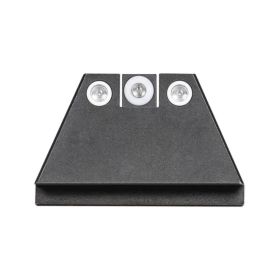 Night Fision Suppressor Height Tritium Night Sights for Most Glocks - White Tritium Front Ring/Triti