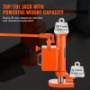 VEVOR Hydraulic Toe Jack, 5 Ton On Toe Toe Jack Lift, 10 Ton On Top Lift Capacity Machine Jack, 1.0-9.1 in Toe Height, 14.6-22.4 in Top Height