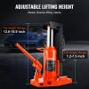 VEVOR Hydraulic Toe Jack, 10 Ton On Toe Toe Jack Lift, 20 Ton On Top Lift Capacity Machine Jack, 1.2-7.5 in Toe Height, 12.6-18.9 in Top Height