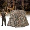 360Â° One Way See Through Ground Hunting Blind for Deer and Turkey Hunting