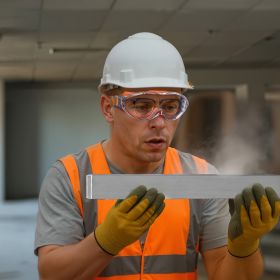 Safety Glasses Anti-Fog Adjustable Goggles ANSI Z87.1+ Over Eyeglasses (Option: Multicolor)