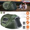 5-8 Person Pop Up Tent Automatic Setup Camping Tent Waterproof Instant Setup Tent with 4 Mosquito Net Windows Carrying Bag for Hiking Climbing Adventu