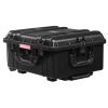 VEVOR Weatherproof Hard Case, Heavy Duty Protective Dry Box Case with Pre-Cut Foam, Wheels & Retractable Pull Handles for Travel, Hunt, Military