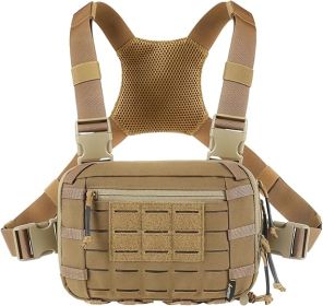 Tactical EDC Chest Rig (Color: Tan)
