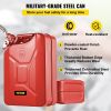 VEVOR Jerry Fuel Can, 5.3 Gallon / 20 L Portable Jerry Gas Can with Flexible Spout System